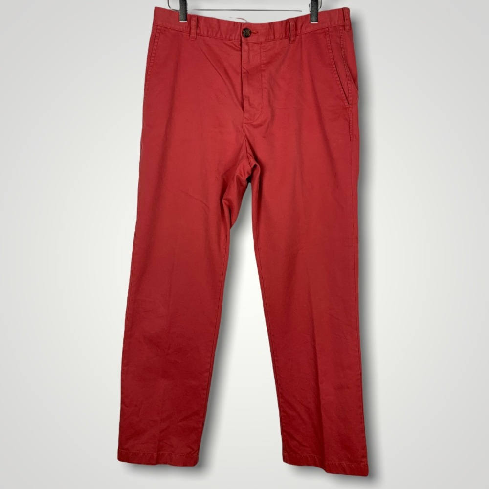Southern Tide Skipjack Pants in Charleston Red 30x30
